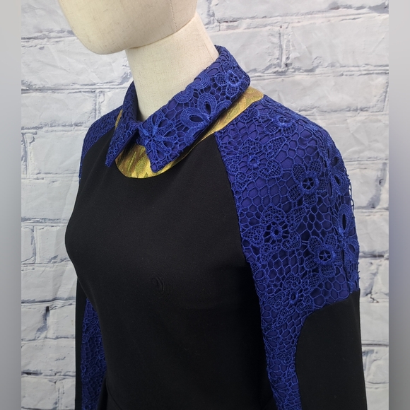 Givenchy Paris Women's Top Purple Black Crystals Italy Small - Picture 11 of 13